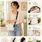 Cute Kitten Quilted Crossbody Bag