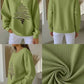 Women Christmas Crew Neck Printing Casual Sweatshirt