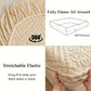 360° All-Around Stretch Plush Knit Fitted Sheet with 2 Pillowcases