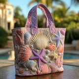 Tidal Treasures Handmade Tote Bag