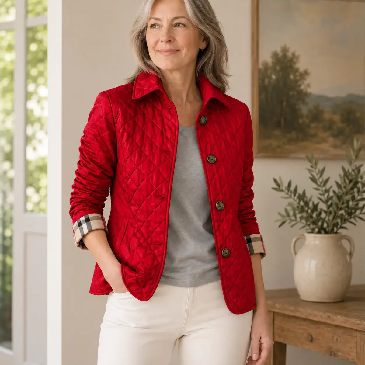 Lightweight Quilted Jacket for Effortless Layering