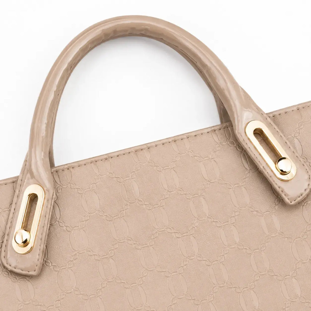4-Piece PU Leather Tote Crossbody Matching Handbag Set