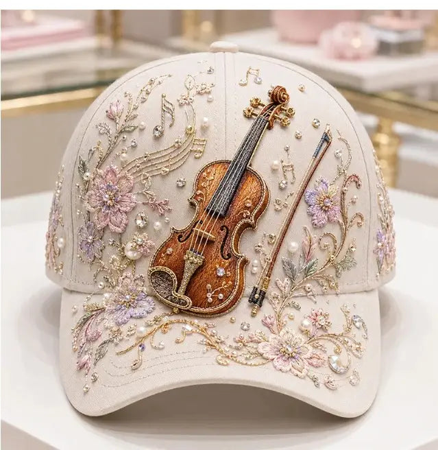 Violin 3D-printed Creature Pattern Cap