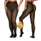 Women's Fleece Lined Tights Body Slimming Leggings Sheer Fake Translucent