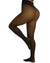 Women's Fleece Lined Tights Body Slimming Leggings Sheer Fake Translucent