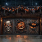 The Haunted Gate Halloween Garage Door Banner Decoration