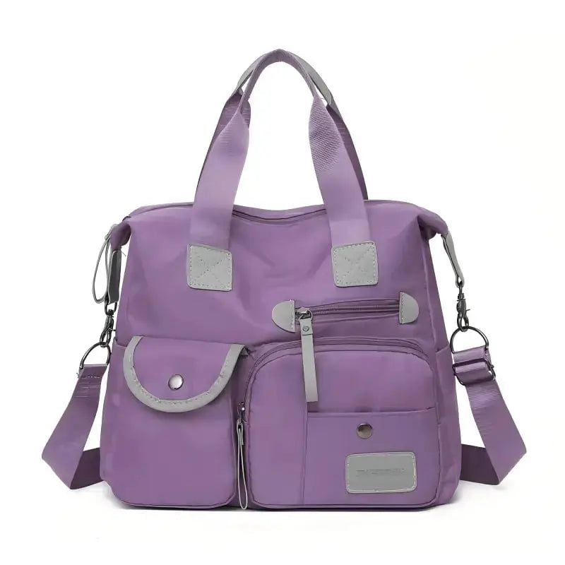 Large Capacity Waterproof Multi-Pocket Tote Bag