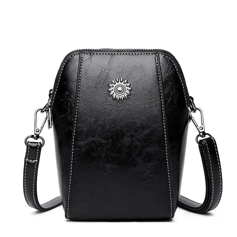 Women PU Leather Crossbody Phone Bag