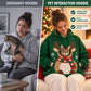 Christmas Pet Carrier Hoodie