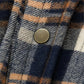 Sherpa-Lined Plaid Flannel Shacket