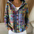 Elegant Button Hooded Sweater