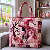 Pink Ribbon Handmade Tote Bag