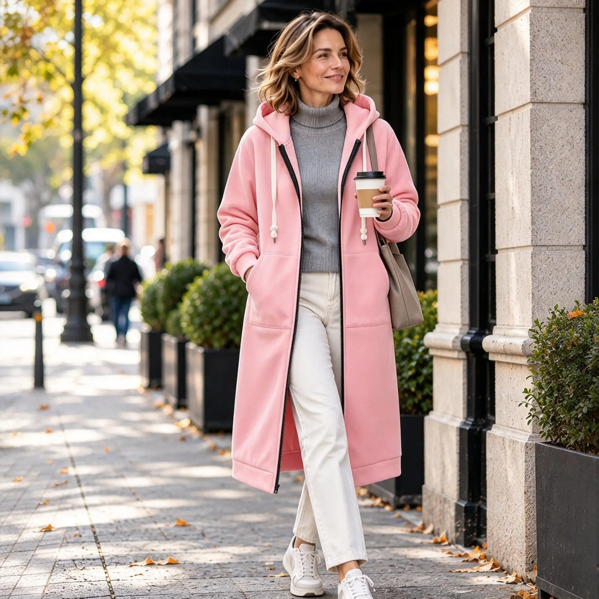 Women's Zip-Up Fleece Hoodies
