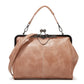 💼2026 New Kattee Elegant Waterproof Women’s Leather Kiss-Lock Tote Handbag