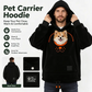 Cozy Pet Carrier Hoodie Built in Pouch for Cats Small Dogs