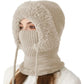 ❄️3 in 1 Beanie Hat with Scarf and Mask
