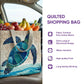 Spring Bloom Quilted Shopping Bag