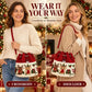 🎄3D Crochet Christmas Bucket Bag✨Festive Crossbody Purse with Detachable Strap
