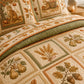 Autumn Orchard Cat Quilted Bedding Set
