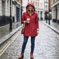 Women's Waterproof Woven Hooded Coat