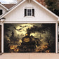 Pumpkin Express Halloween Garage Door Banner Decoration