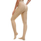 Women's Fleece Lined Tights Body Slimming Leggings Sheer Fake Translucent