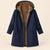 Winter Plush-Lined Cozy Hooded Coat