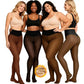 Women's Fleece Lined Tights Body Slimming Leggings Sheer Fake Translucent