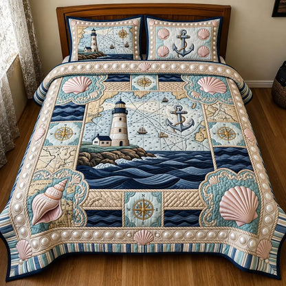 Sea Escape Quilted Bedding Set