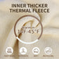 Women's Fleece-Lined High-Waist Leggings with Pockets