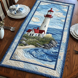Guardian On The Hill Quilted Table Runner