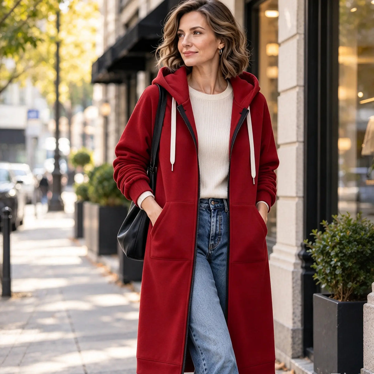 Women's Zip-Up Fleece Hoodies