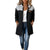 Women's Casual Color Blocked Cotton Padded Jacket