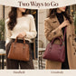 Women's Elegant PU Leather Square Handbag