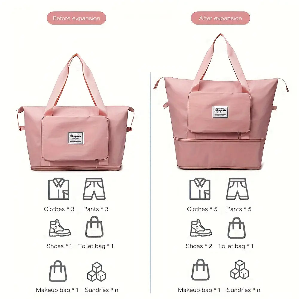 Foldable Carry-On Travel Bag