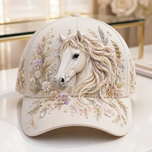 Horse 3D-printed Creature Pattern Cap