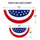 DNA Roots Quilted Fan Flag