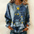 Patchwork Sweatshirt Women – Relaxed Urban Style