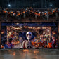 Skeleton’s Trick-or-Treat Party Garage Door Banner Decoration