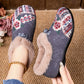 Women’s Winter Ankle Floral Embroidered Shoes