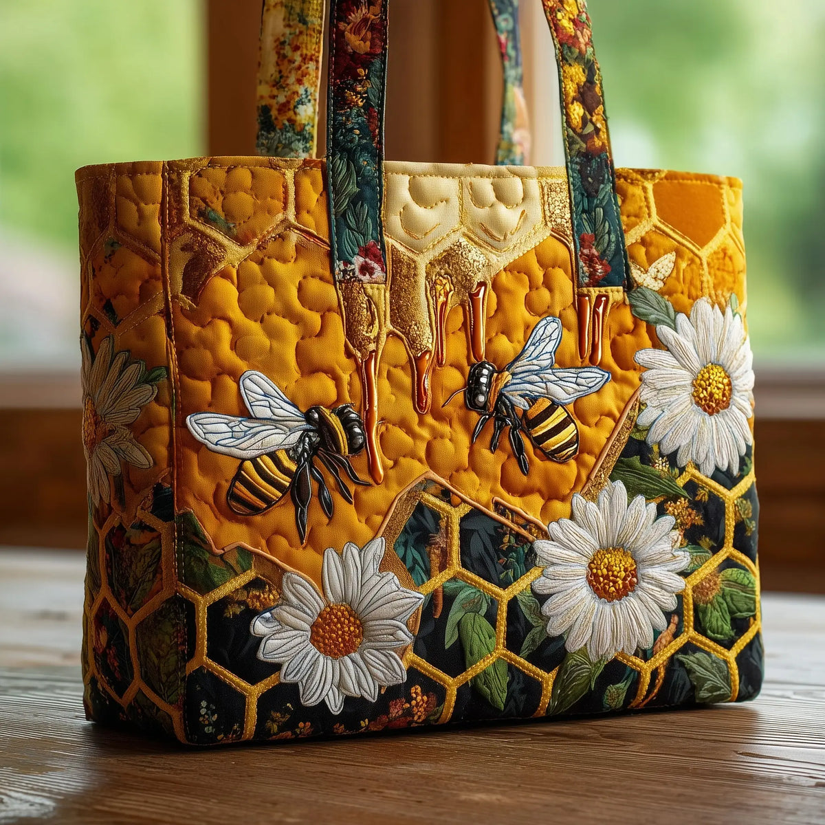 Bee Handmade Tote Bag