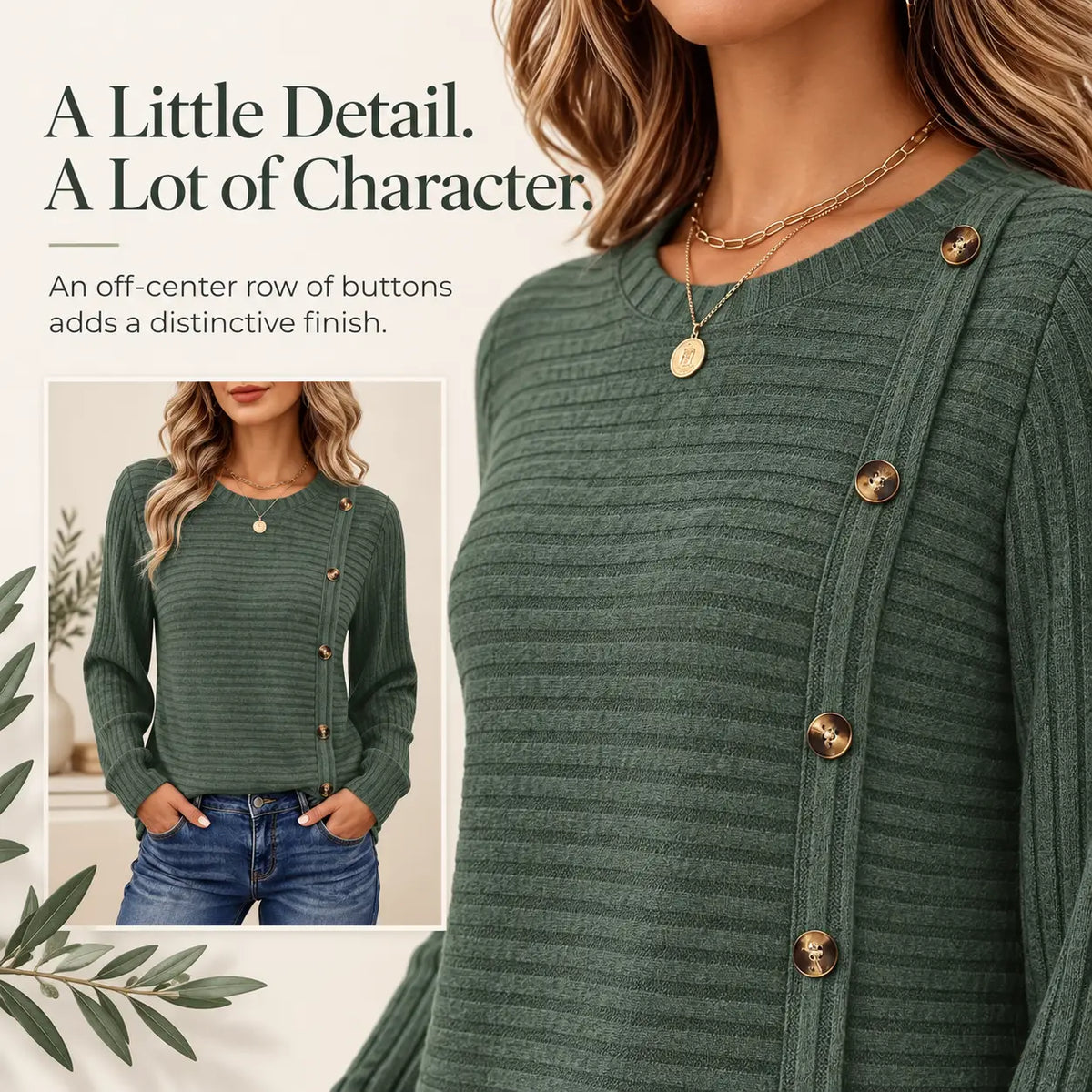 Women’s Fall Sweater Tunic Top Long Sleeve Cozy Casual Shirt