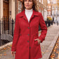 Women’s Plus size Tailored Belted Trench Coat
