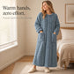 Women's Thick Long-Sleeve Look House Dress