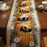 Honey Bee Quilted Table Runner