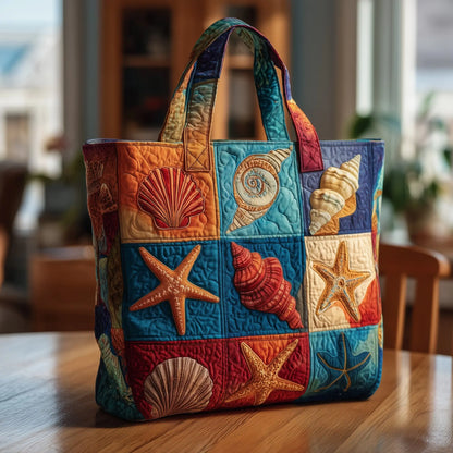 Ocean Breeze Handmade Tote Bag