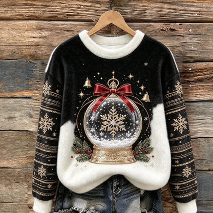 Snow Globe Cozy Plush Sweatshirt