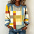 Patchwork Sweatshirt Women – Relaxed Urban Style