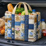 Book Haven Quilted Shopping Bag