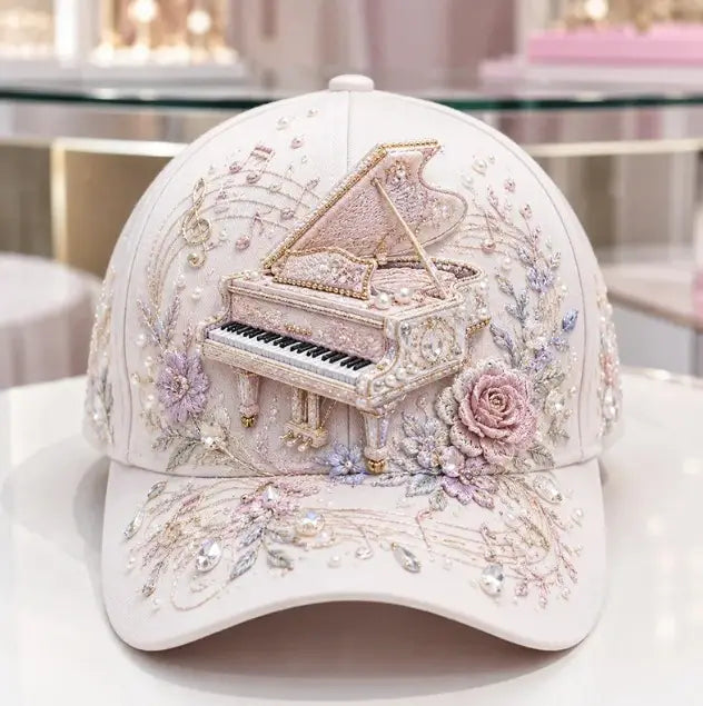 Piano 3D-printed Creature Pattern Cap